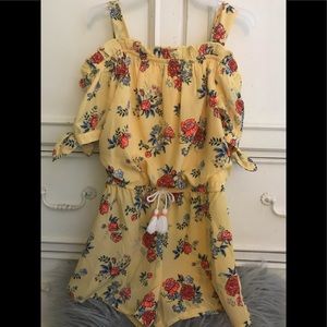 Girls size 8 romper